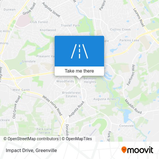Mapa de Impact Drive