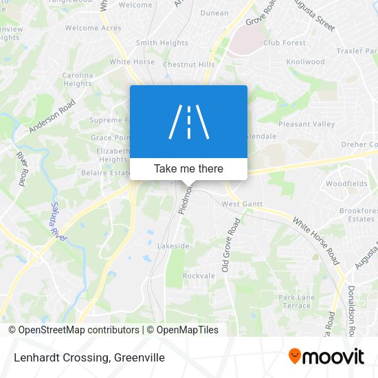 Mapa de Lenhardt Crossing