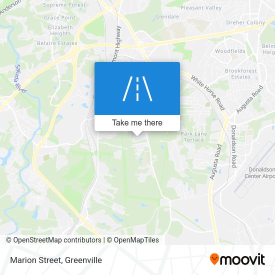 Mapa de Marion Street