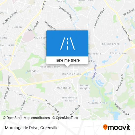 Morningside Drive map