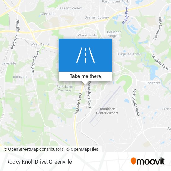 Rocky Knoll Drive map