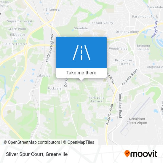 Silver Spur Court map