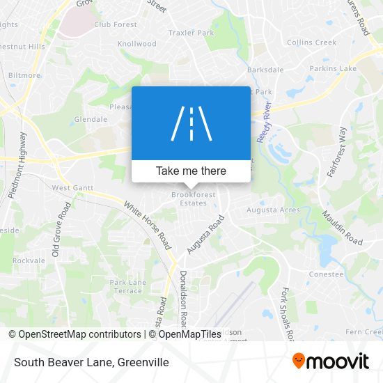 Mapa de South Beaver Lane