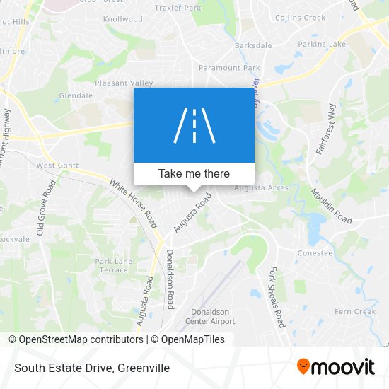 Mapa de South Estate Drive
