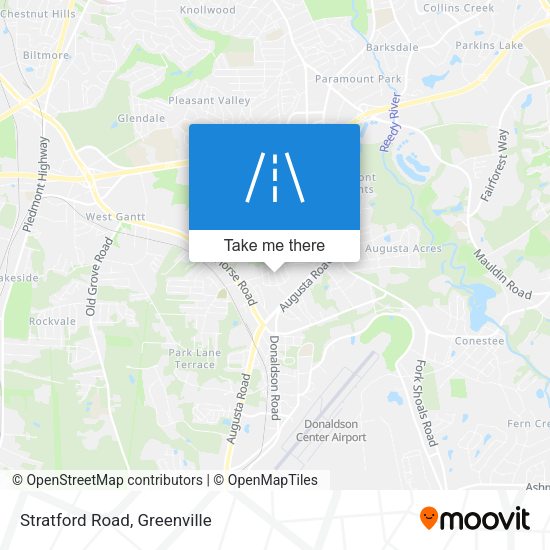 Mapa de Stratford Road