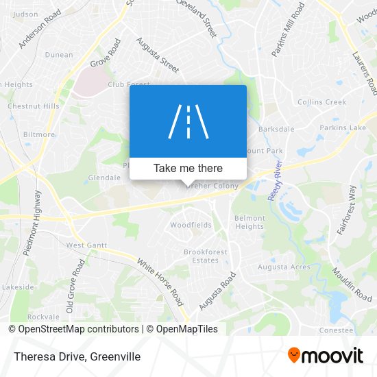 Mapa de Theresa Drive