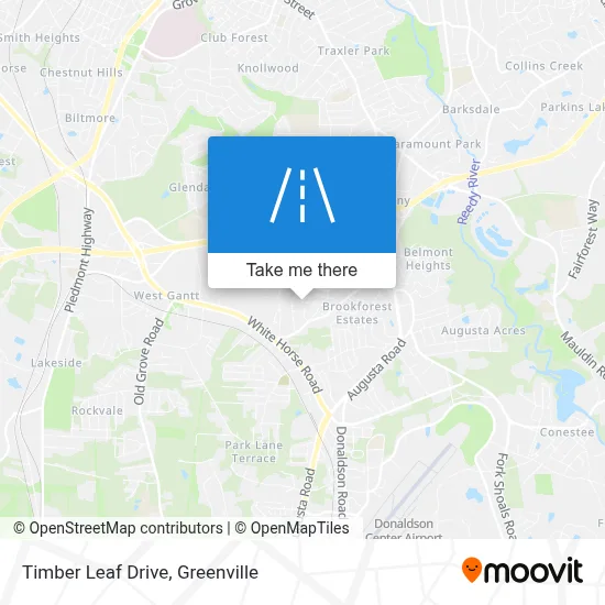 Timber Leaf Drive map