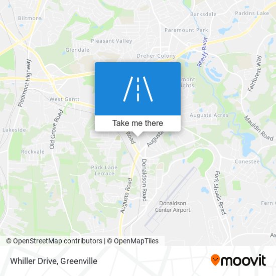 Whiller Drive map