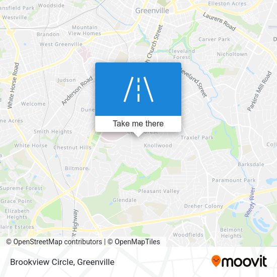 Mapa de Brookview Circle