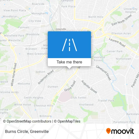 Burns Circle map