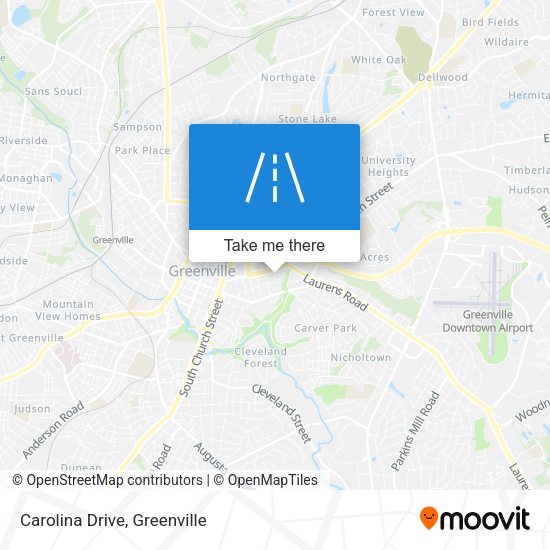 Mapa de Carolina Drive