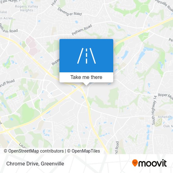 Chrome Drive map