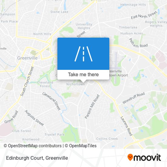 Edinburgh Court map