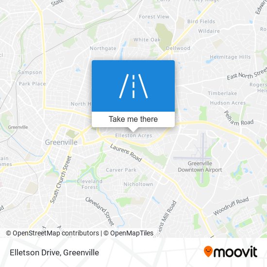 Elletson Drive map