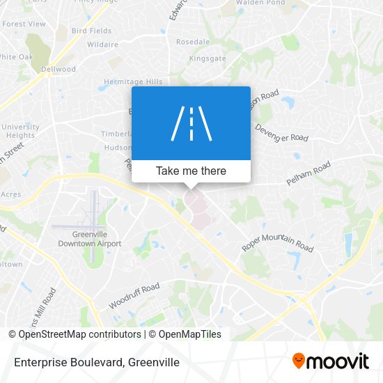 Enterprise Boulevard map