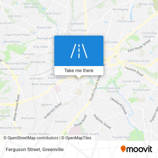 Ferguson Street map