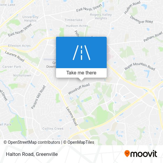 Mapa de Halton Road
