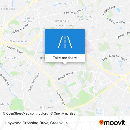 Haywood Crossing Drive map