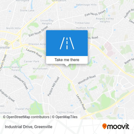 Industrial Drive map