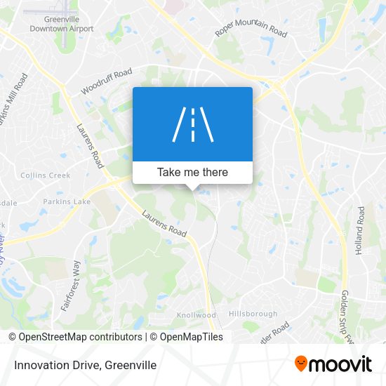 Innovation Drive map