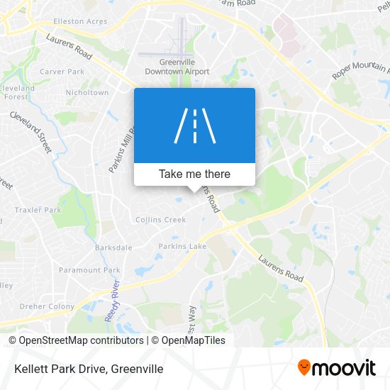 Mapa de Kellett Park Drive