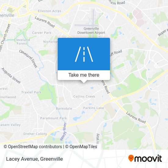 Mapa de Lacey Avenue
