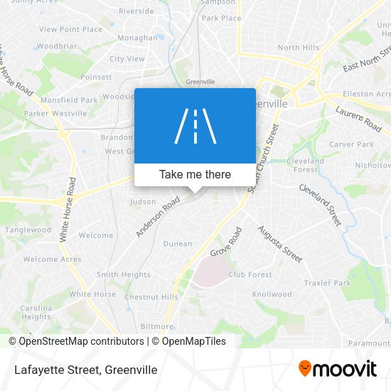 Mapa de Lafayette Street