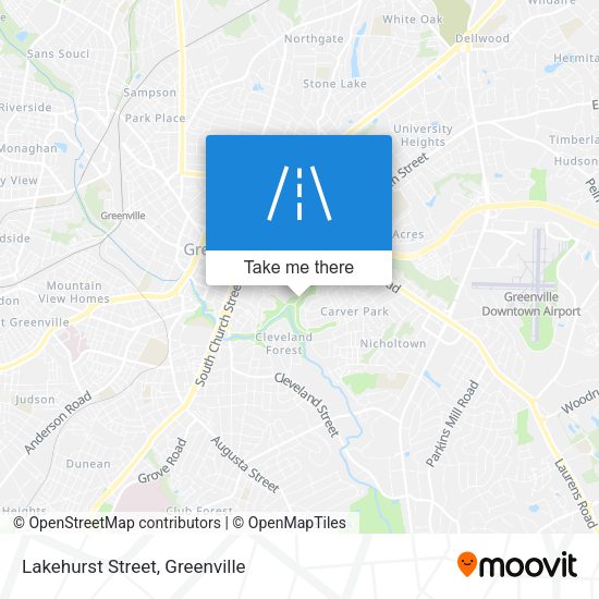 Lakehurst Street map