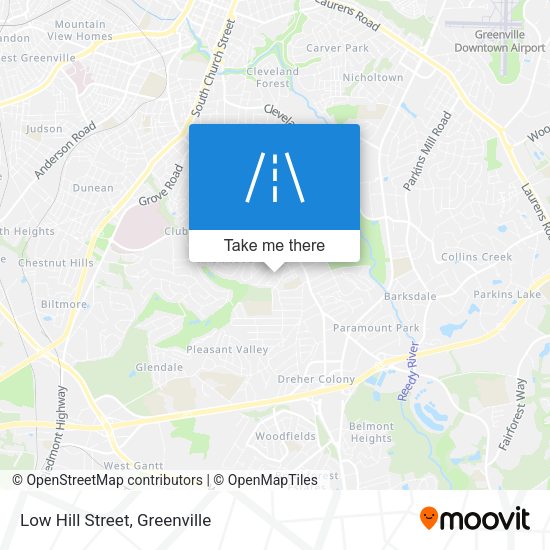 Low Hill Street map