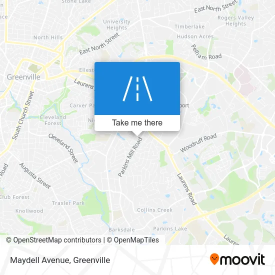 Mapa de Maydell Avenue