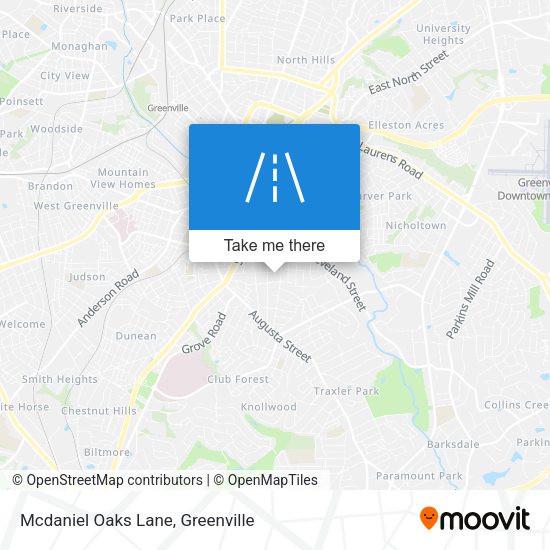 Mapa de Mcdaniel Oaks Lane