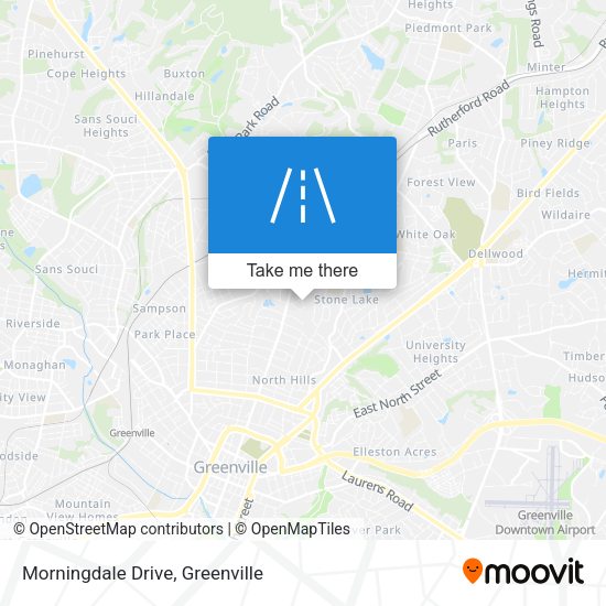 Mapa de Morningdale Drive