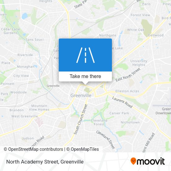 Mapa de North Academy Street