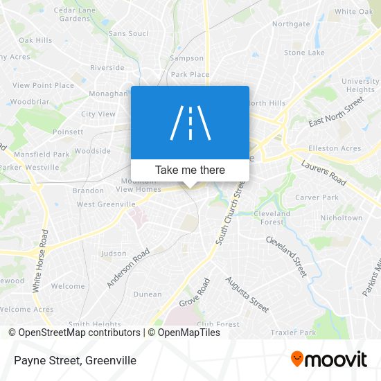 Mapa de Payne Street