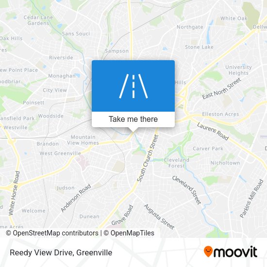 Mapa de Reedy View Drive