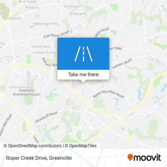 Mapa de Roper Creek Drive