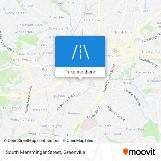 South Memminger Street map