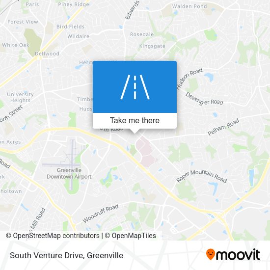 South Venture Drive map