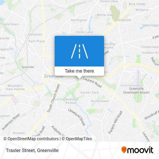 Mapa de Traxler Street