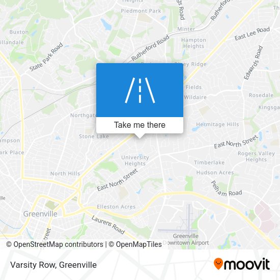 Varsity Row map