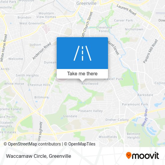 Waccamaw Circle map