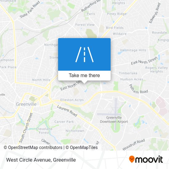 Mapa de West Circle Avenue
