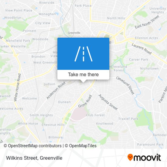Wilkins Street map