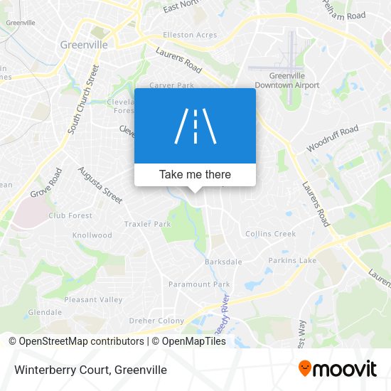 Winterberry Court map
