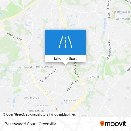 Beechwood Court map