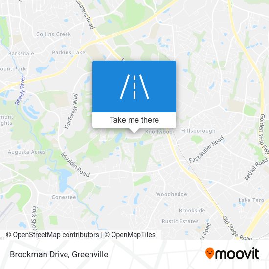 Brockman Drive map