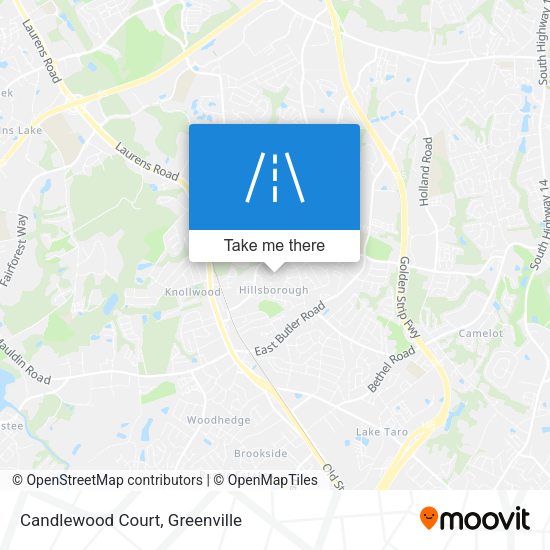 Candlewood Court map