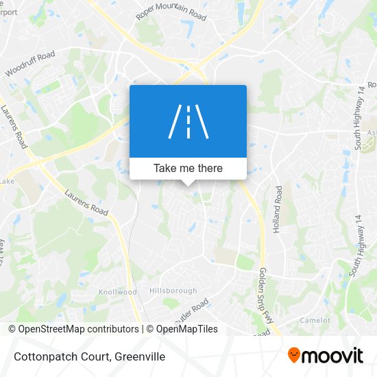 Mapa de Cottonpatch Court