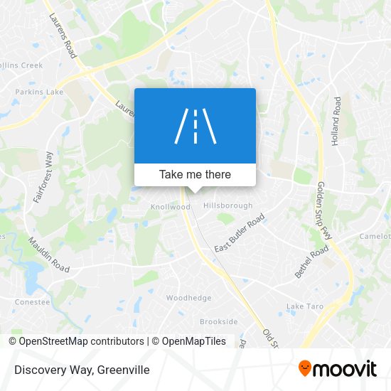 Mapa de Discovery Way