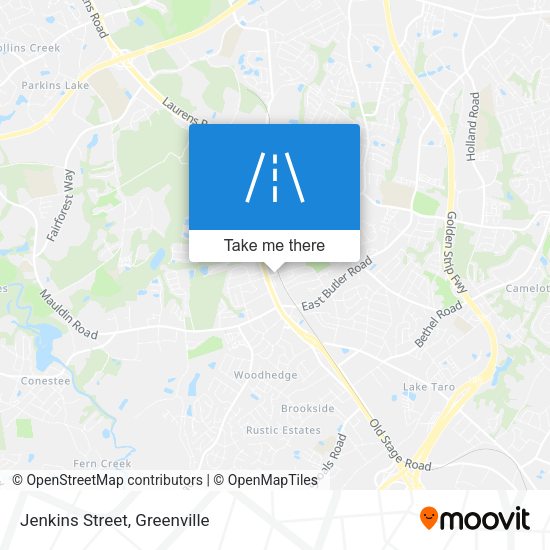 Jenkins Street map